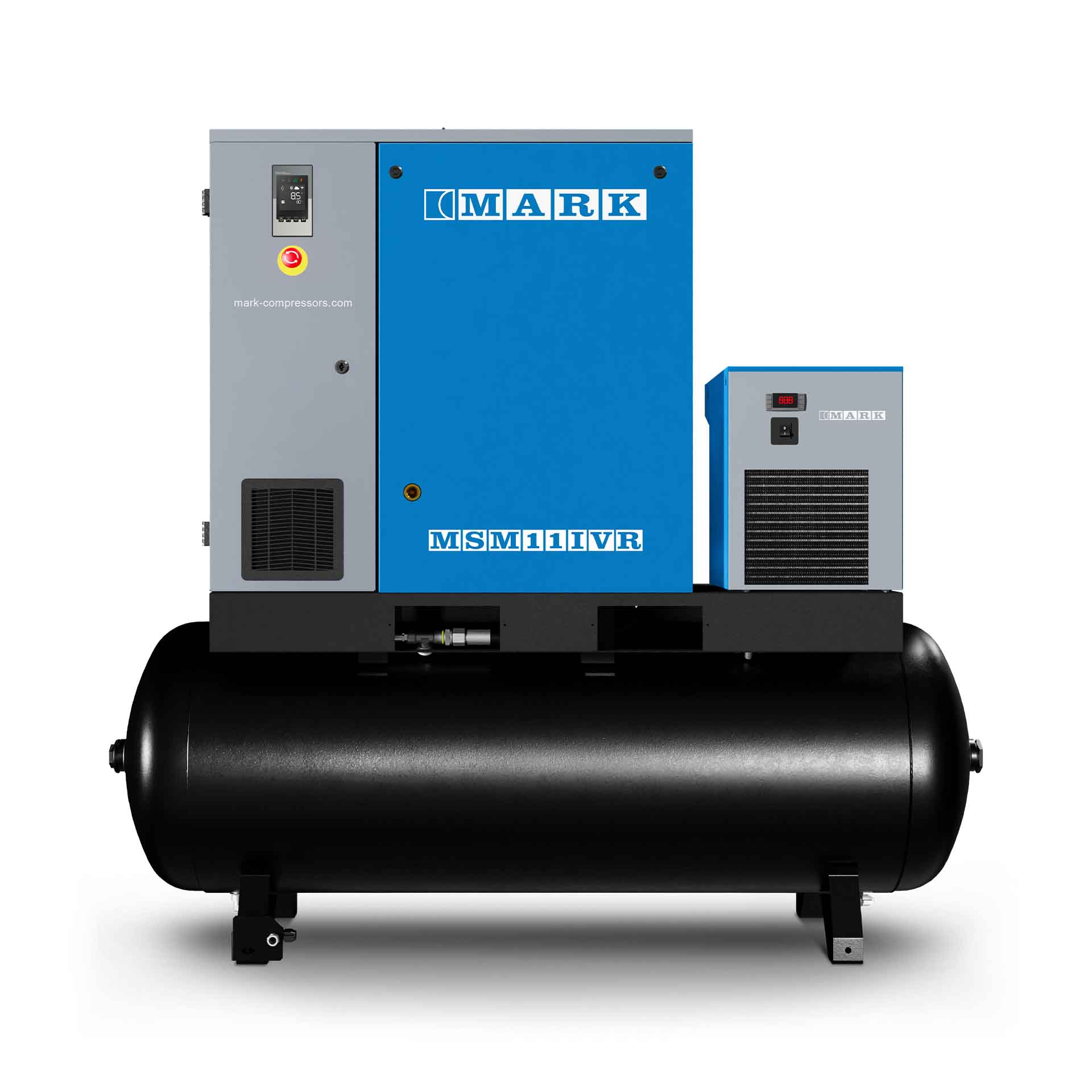 MARK MSM 8-15 IVR auf Behälter mit Trockner 02